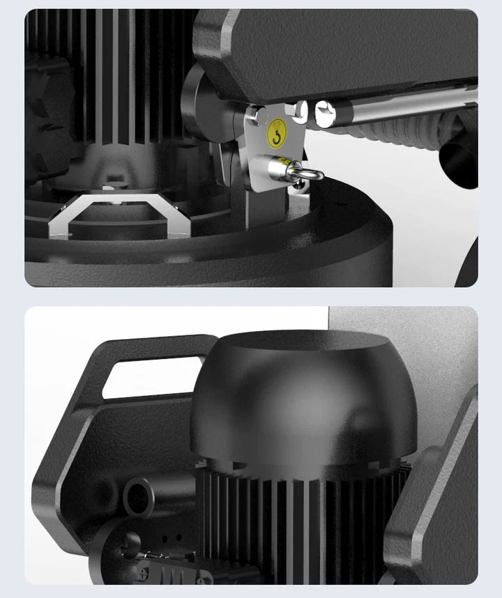 22" planetary 3 Head Grinder - Hightech-Grinding Canada