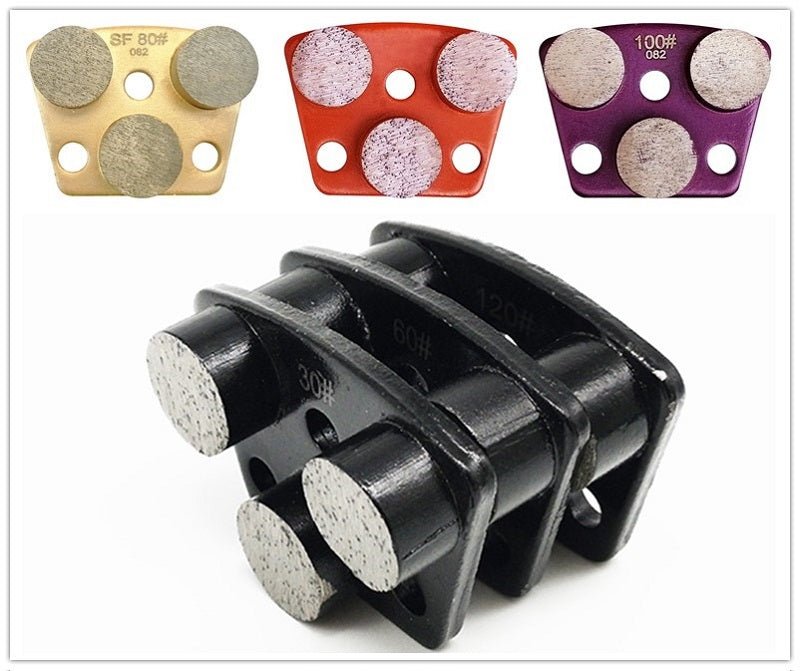 3 Dot Concrete Grinder Diamond Mag Trap ( Quality A ) - Hightech-Grinding Canada