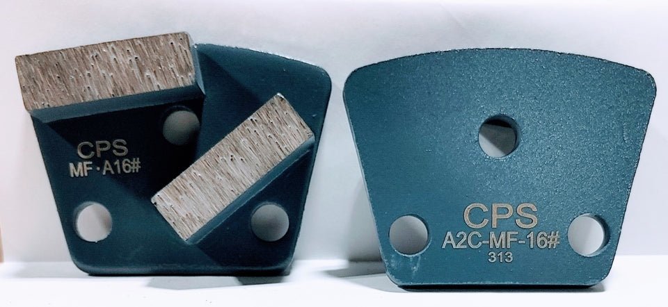 Double Seg Concrete Grinder Diamond Mag Trap ( Quality A ) - Hightech-Grinding Canada