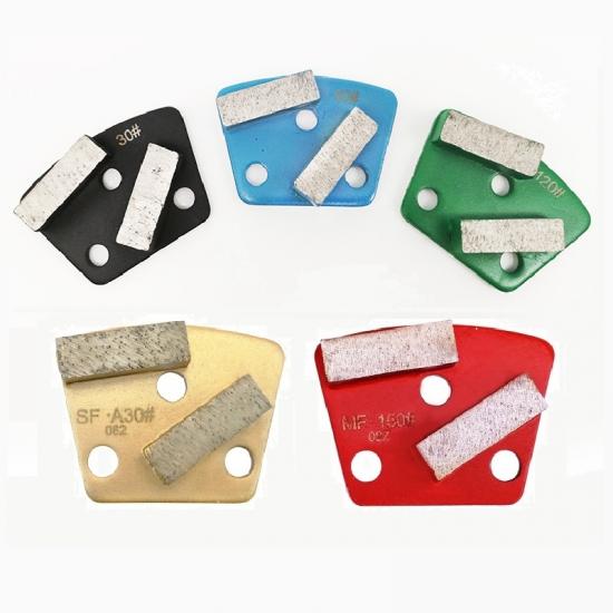 Double Seg Concrete Grinder Diamond Mag Trap ( Quality A ) - Hightech-Grinding Canada