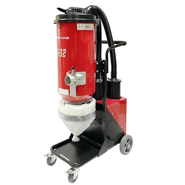 G32 Single-phase HEPA Industrial Vacuum - Hightech-Grinding Canada